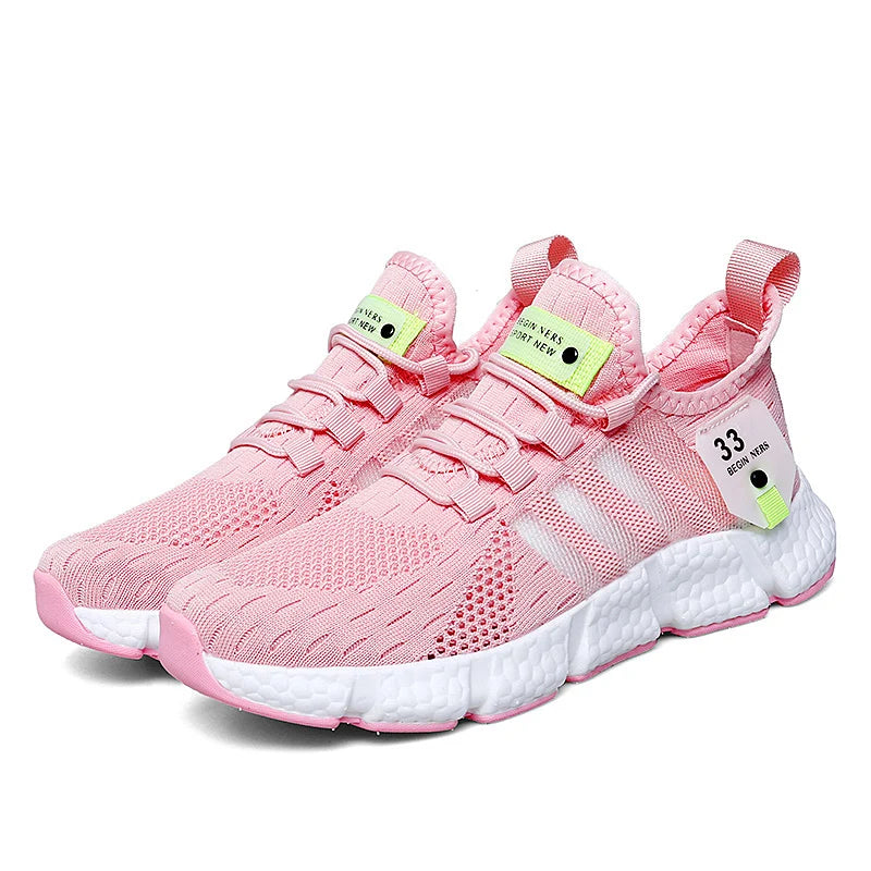 Tênis feminino leve tênis de corrida menina